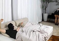 Mature brazilian spreads swollen pussy for licking tease