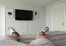 Step sis becky summer opens up her tight pussy for me now.