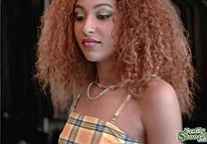 Stepdaddy Pounds Hot Ebony Stepdaughter's Tight Pussy Mercilessly