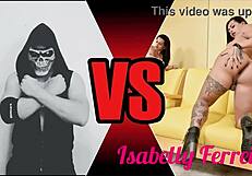 i dress up crossdress with leo skull hot action