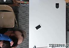 Police swarm petite mexican teen in uniform gangbang