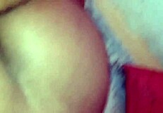 mother-in-law's huge ass bounces on stepson's cock till creampie fills pussy