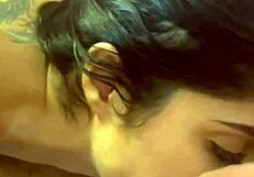 Petite Latina Gostosa's Sloppy Rimjob Deepthroat and Reverse Cowgirl on Huge Cock POV