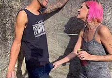 Raw passion surges in black monster cock bareback ass fuck.