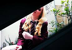 Gorgeous Blonde 18 Year Old Student Teased Edged To Orgasm By Teacher Toys