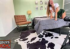 super horny college slut craves every inch of that thick all-american cock inside her