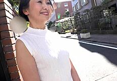 Jogging wife Ikuno Mitsuyo melts into neighbor's huge cock after long dry spell