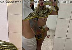 he rams huge cock deep in tight ass and wet pussy i cum hard on bare dick