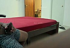 Maid's Secret Handjob Flash Turns Masturbation Wild