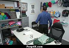 Emma Starletto Handcuffed and Fucked by Officer!