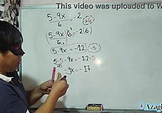 What if your nerdy asian teacher gives bedroom math lessons with a sexy twist?