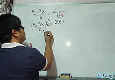 What if your nerdy asian teacher gives bedroom math lessons with a sexy twist?