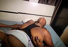 two african bi lesbians fuck to intense orgasm