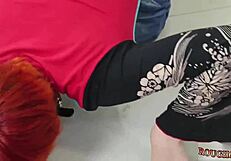 Bound Russian Teen Agent Cummie Screams from BDSM Anal Hook Painal Cum!