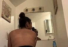 redbone teen twerks massive ebony ass homemade big tits shaking amateur dance