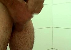 wanna see this skinny lingerie massage turn into hot solo masturbation?