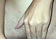 check out my juicy clit rub and toy fuck in shaved wet pussy i came so hard