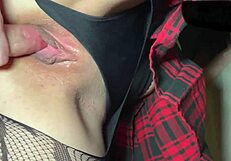 standing doggystyle slams her hard amateur style