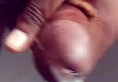 i skeet hard in the shower on my big black tits