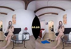 Busty Babe Suggests Golden Piss Soak