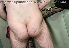 standing doggystyle slams her hard amateur style