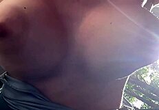 i love watching artemisia's big tits bounce outdoors pov