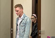 damn she keeps her glasses on while i fuck her nerdy pussy hard full scene on sheisnerdy4k