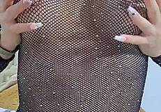 Sexy latina masturbates solo with epic squirt finish