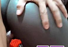 fernanda chocolate steals boyfriend from bed for hallway blowjob then bedroom sex - full vid on sheer?