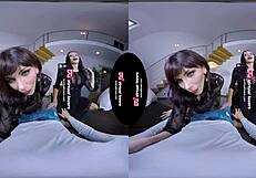 Tsvirtuallovers Shemale Bitches Battle Over One Big Cock in Lingerie Threesome?