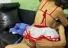 Milking Big Tits Friend Then Pussy Fuck Hardcore