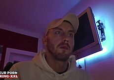 sniff these alpha sneakers while i ram my xxl monster cock in your face