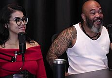 jordanna gomes in sheer red confesses porn to mom