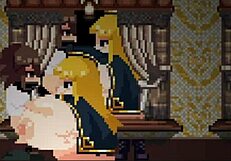 she plays the cum GAME right with BIG TITS creampie and mouth fills