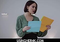 Three boys beg santa for curvy big titted stepmom christmas fuck