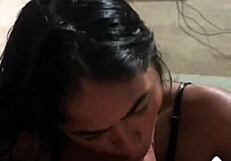 He couldn't hold back the lust while gaming so I sucked him off till he exploded hot!