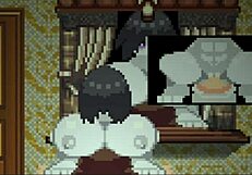 she plays the cum GAME right with BIG TITS creampie and mouth fills