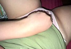 Indian college student's big tits nipples teased and juicy hairy pussy fingered!