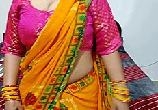 Desi Bhabhi Shares Bed with Dever for Hot Taboo Doggystyle Pussy Fucking Indian Couple