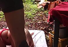 Watch me pound this blonde fuck doll's tight ass like a real sex toy slut