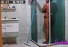 i caught busty stepmom cleaning house