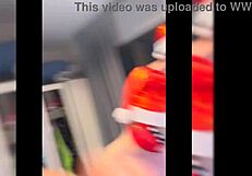 18YO ASIAN TEEN'S WILD XMAS 4SOME WITH DOUBLE PENETRATION AND CUM SWALLOWING