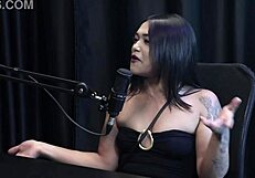 jordanna gomes in sheer red confesses porn to mom