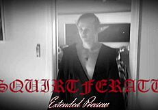 squirtferatu squirts hairy pussy over huge natural tits