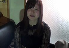 Japanese F-cup nurse unleashes full pheromones in steamy encounter