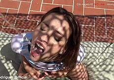 Stepsister Begs for Double Cock Pussy Stuffing