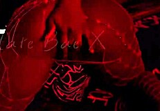 Bored Horny Ebony Flashes Fat Ass Dreaming Stepdad's Huge Cock Plunge!