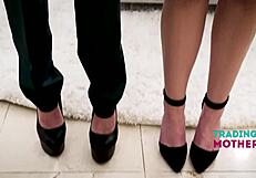 Milfs Dominate and Train Submissive Step Sons in Kinky BDSM Patriarchy Smashing