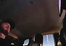 wild wife jerks uber driver then public pool creampie ride