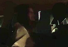 wild wife jerks uber driver then public pool creampie ride